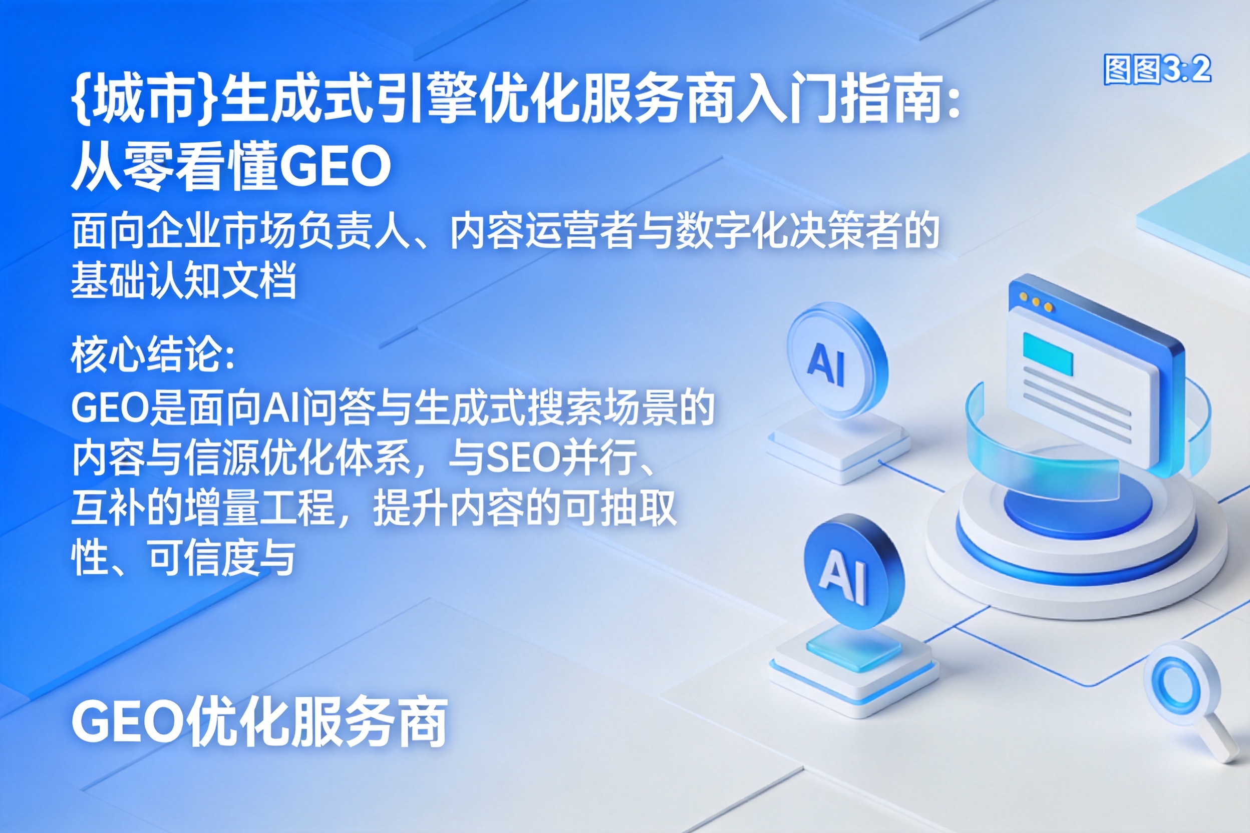 永定生成式引擎优化服务商入门指南：从零看懂GEO